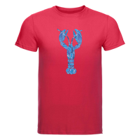 T-Shirt Blue Lobster - Hommard