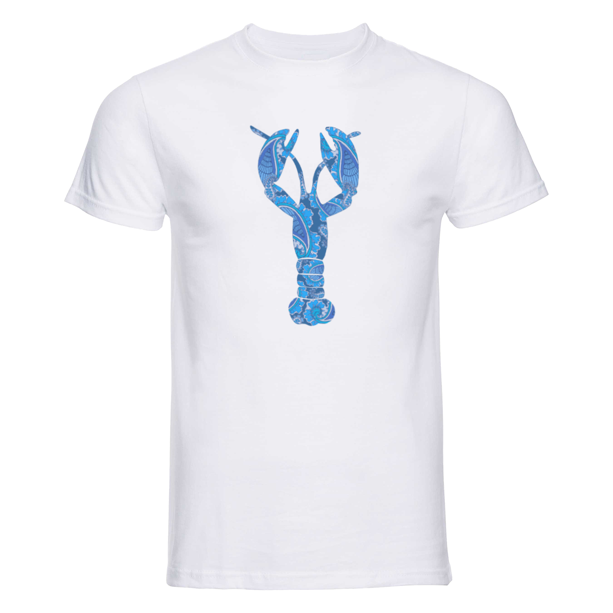 T-Shirt Blue Lobster - Hommard