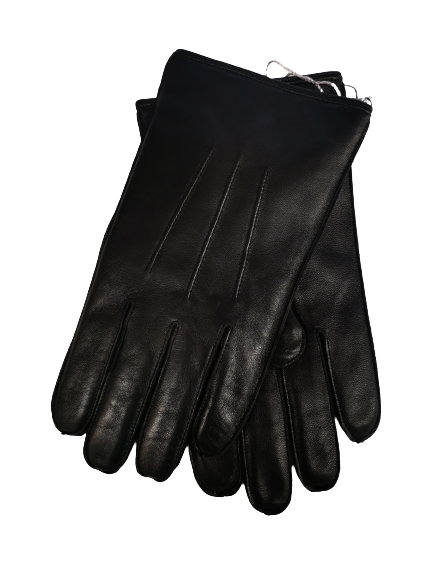 Black Leather Gloves Hommard Black Leather Gloves Hommard