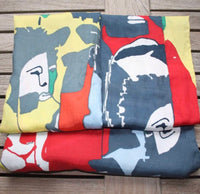 Silk Cotton Printed scarf 5