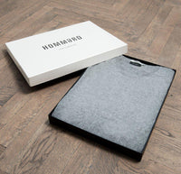 Men´s Cashmere Crew Neck Sweater Light Blue - Hommard