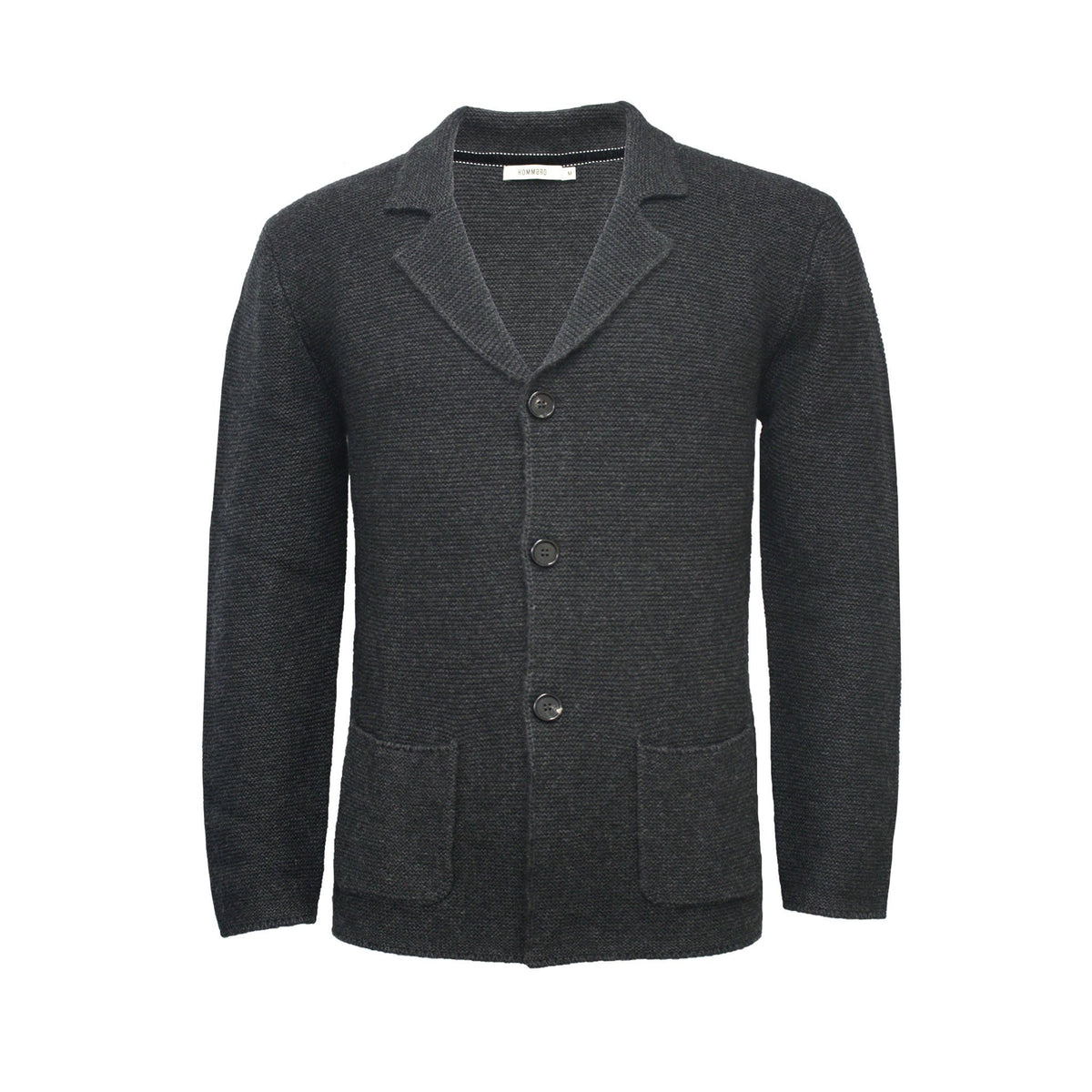 Knitted 3 Button Jacket left stitch Tathra - Hommard
