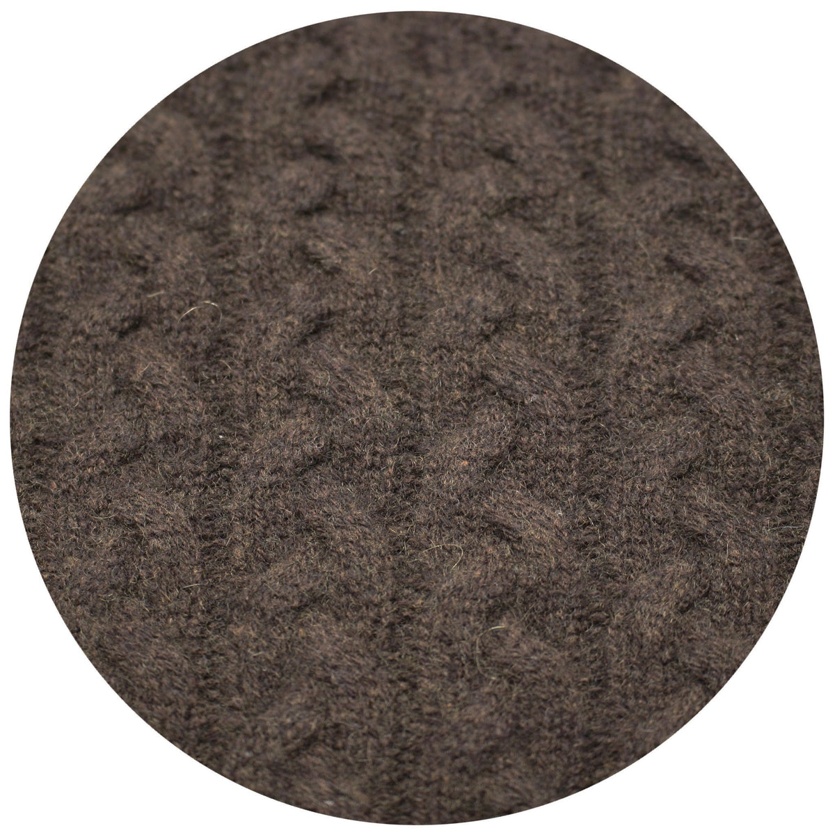 Men´s Cashmere Half Zip Sweater in Full Cable knit Neil - Hommard