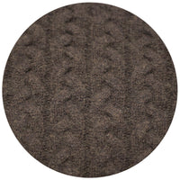 Men´s Cashmere Half Zip Sweater in Full Cable knit Neil - Hommard