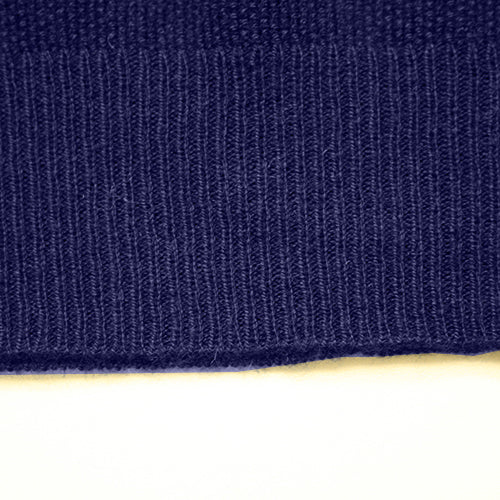 Long Sleeve Polo Shirt with sleeve striping Monaco Navy rib