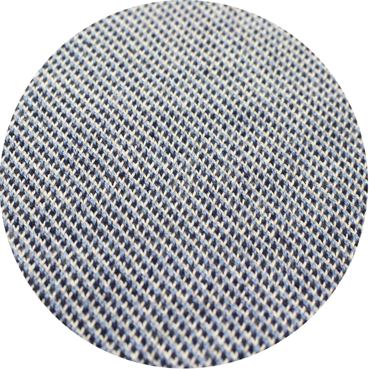 Hooded Cottom Cashmere Sweater in birdseye stitch Deauville stitch detail