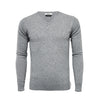 Men´s Cashmere V Neck Sweater - Hommard Silver