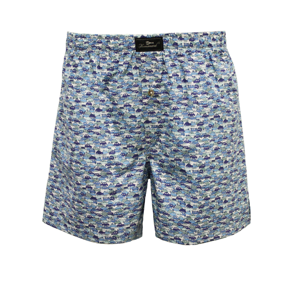 Cotton Boxershort Blue Cars