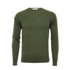 Hunting Green Men´s Cashmere Crew Neck Sweater - Hommard