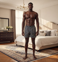 Woven Cotton Boxer Shorts Liberty Flower