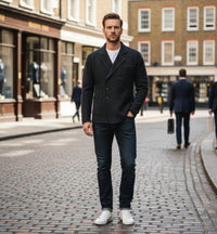 Knitted Double Breasted Jacket Merano