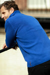 Men´s Cashmere fully Lined Golf Sweater half zip Orion - Hommard