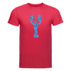 T-Shirt Blue Lobster - Hommard