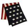 American flag knitted Cashmere Scarf - Hommard