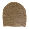 Heavy Seed stitch knitted Cashmere Beanie Soldeu Camel
