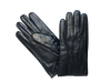 Black Leather Gloves - Hommard