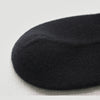 Cashmere Ribbed Socks Black toe detail