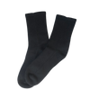 Cashmere Ribbed Socks Black 2