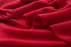 Lambswool Scarf Woven Plain Red details