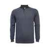 Navy Men´s Cashmere Button Neck Sweater Hunter - Hommard