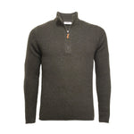 Half Zip Sweater Honey Comb Sweater melange