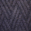 Zig Zag knitted Cashmere Scarf Daulps Navy - Hommard