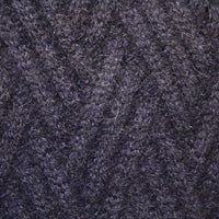Zig Zag knitted Cashmere Scarf Daulps Navy - Hommard