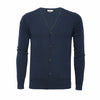 Navy Men´s Cashmere Cardigan - Hommard