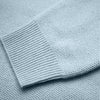 Long Sleeve Polo Shirt with sleeve striping Monaco Light Blue cuff