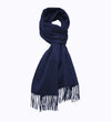 Camel Cashmere Scarf Woven Plain - Hommard