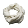 Chocolate Cashmere Scarf Light Weight Knitted - Hommard