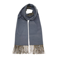 Blue Camel Cashmere Woven Double Face Scarf - Hommard