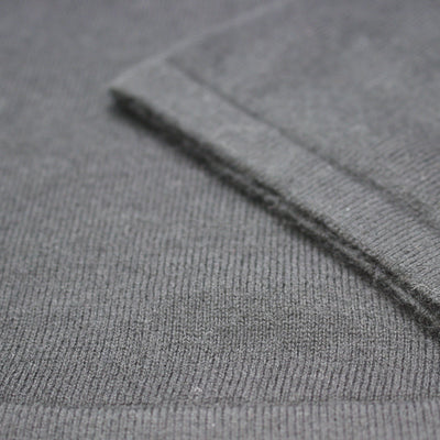Men´s Jersey Henley T Shirt black Long Sleeves St Tropez - Hommard