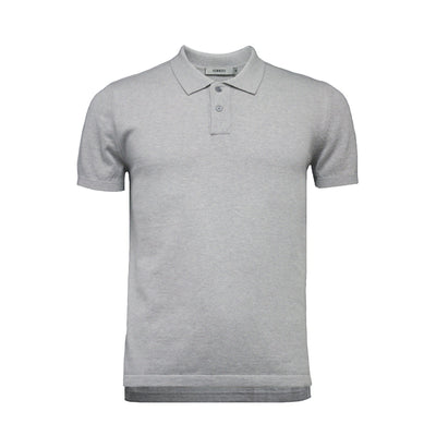 Men´s Cashmere Polo Shirt Hampton in Cotton Cashmere - Hommard