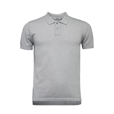 Men´s Cashmere Polo Shirt Hampton in Cotton Cashmere - Hommard