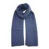 Heavy Seed stitch knitted Cashmere Scarf Milkyway Jeans - Hommard
