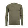 Hunting Green Men´s Cashmere Crew Neck Sweater Ripley - Hommard
