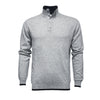 Men´s Cashmere Sweater Button Neck Silk Cashmere - Hommard