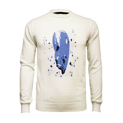 Crew Neck Lobster Claw Intarsia - Hommard