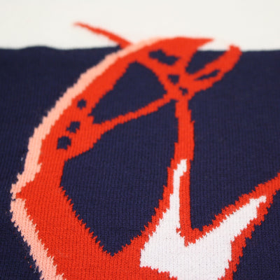 Crew Neck Half Lobster Intarsia Zealand