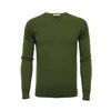 Men´s Cashmere V Neck Sweater - Hommard Hunting green