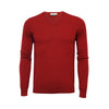 Men´s Cashmere V Neck Sweater - Hommard Bordeaux