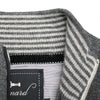 Silver Grey Men´s Cashmere Zipper Cardigan Porto - Hommard