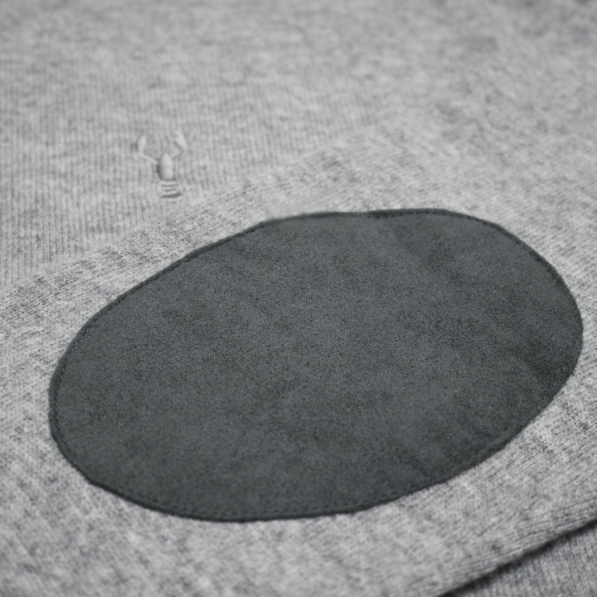 Charcoal Grey Men´s Cashmere Zipper Cardigan Porto - Hommard