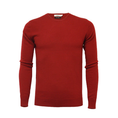 Bordeaux Men´s Cashmere Crew Neck Sweater - Hommard
